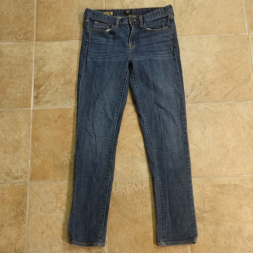 J. Crew Toothpick Stretch Jeans Size 28